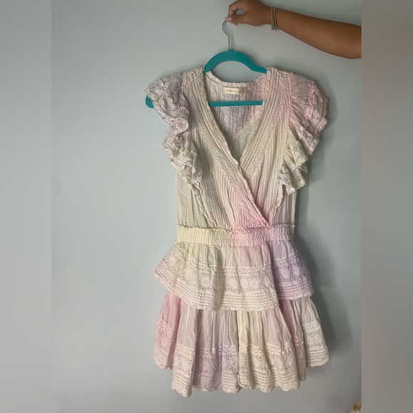 Love Shack Fancy Multi Color Tye Dye Gwen Dress Small - Picture 1 of 2